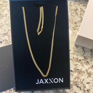 Jacob gold plated chain necklace 20”